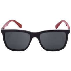 Hrinkar UV Protection Stylish Grey Rectangular Goggles For Men & Women - HRS-BT-01-BK-RD-BK - Image 2