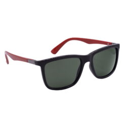 Hrinkar UV Protection Modish Green Rectangular Shades For Men & Women - HRS-BT-01-BK-RD-GRN