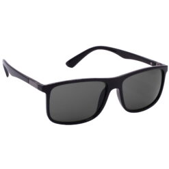 Hrinkar UV Protection Elegant Grey Rectangular Sunglasses For Men & Women - HRS-BT-02-BK-BK-BK