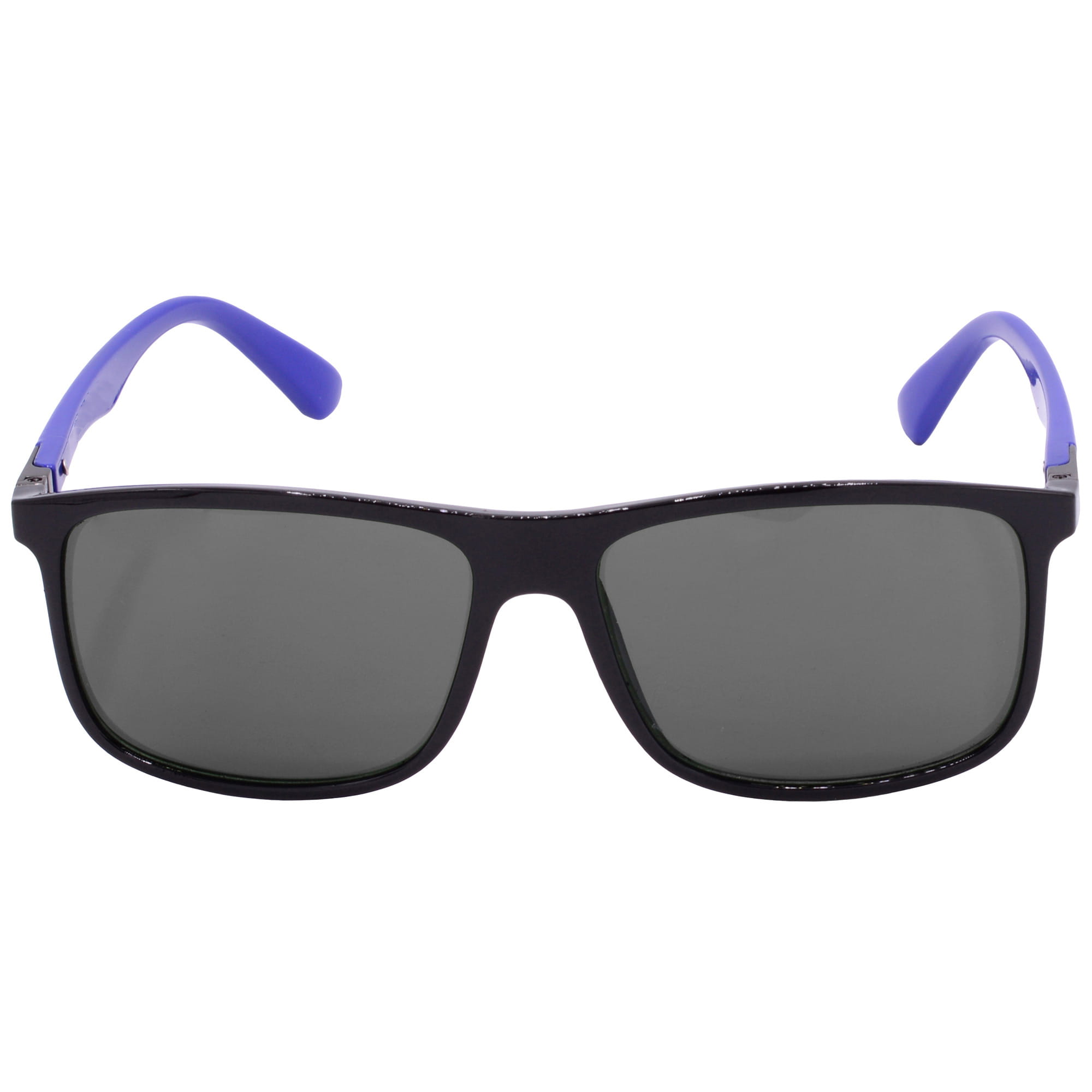 Hrinkar UV Protection Classy Grey Rectangular Shades For Men & Women - HRS-BT-02-BK-BU-BK - Image 2