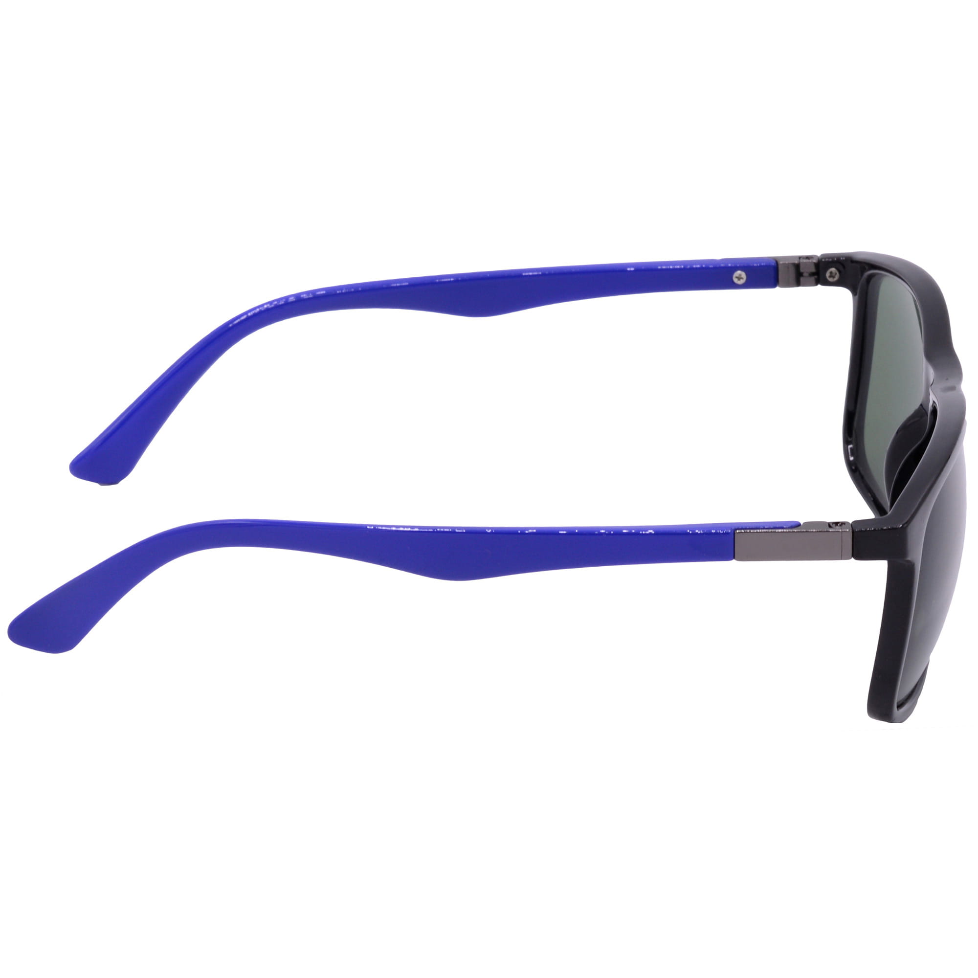 Hrinkar UV Protection Classy Grey Rectangular Shades For Men & Women - HRS-BT-02-BK-BU-BK - Image 3