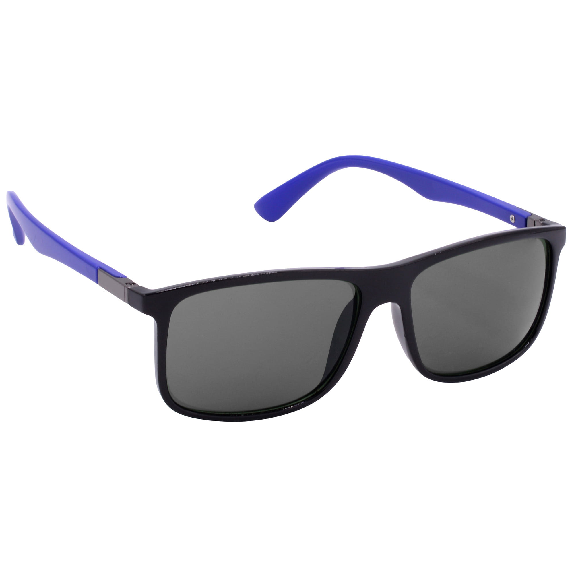Hrinkar UV Protection Classy Grey Rectangular Shades For Men & Women - HRS-BT-02-BK-BU-BK