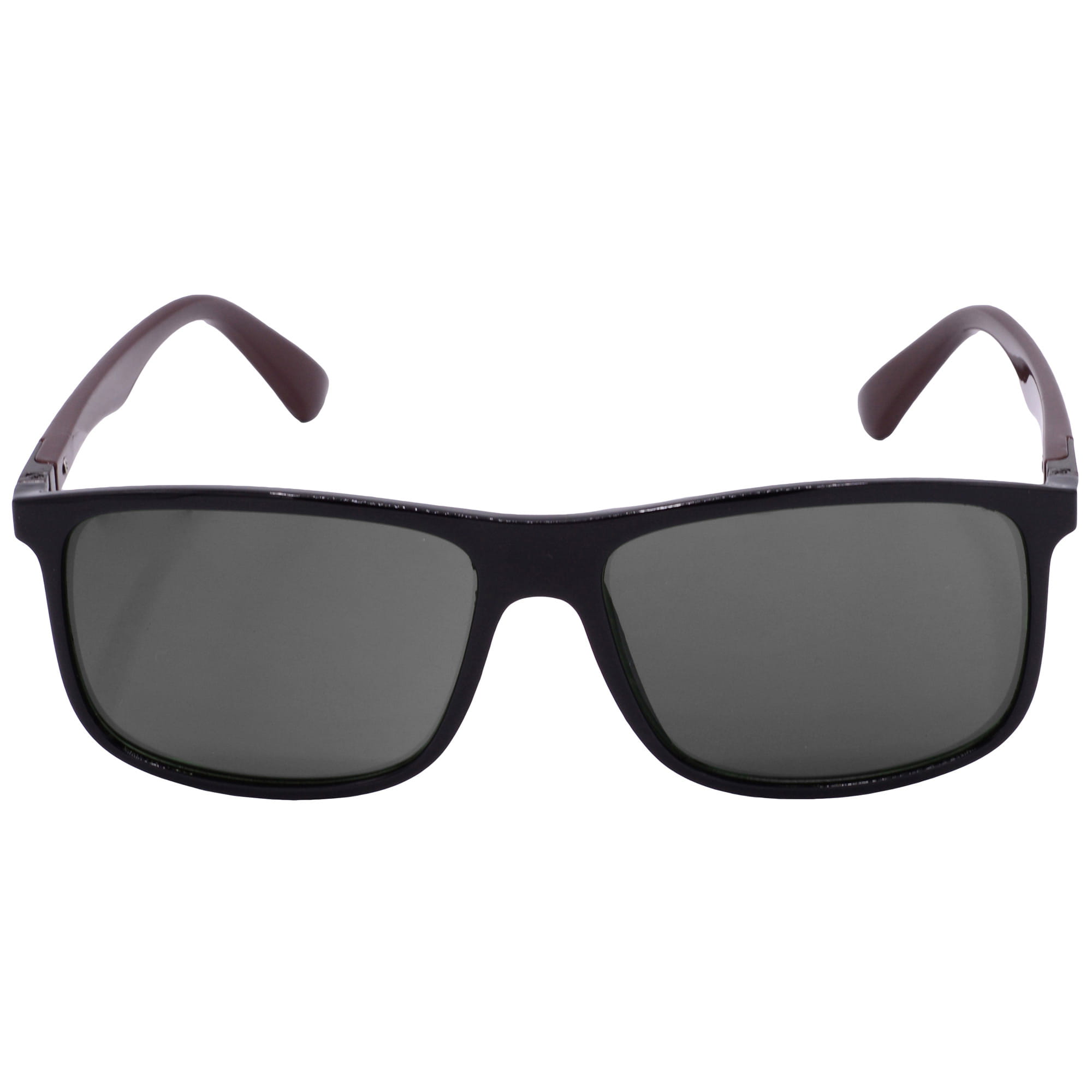 Hrinkar UV Protection Modish Grey Rectangular Goggles For Men & Women - HRS-BT-02-BK-BWN-BK - Image 2