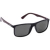 Hrinkar UV Protection Modish Grey Rectangular Goggles For Men & Women - HRS-BT-02-BK-BWN-BK