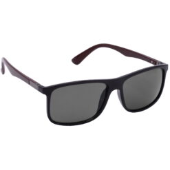 Hrinkar UV Protection Modish Grey Rectangular Goggles For Men & Women - HRS-BT-02-BK-BWN-BK