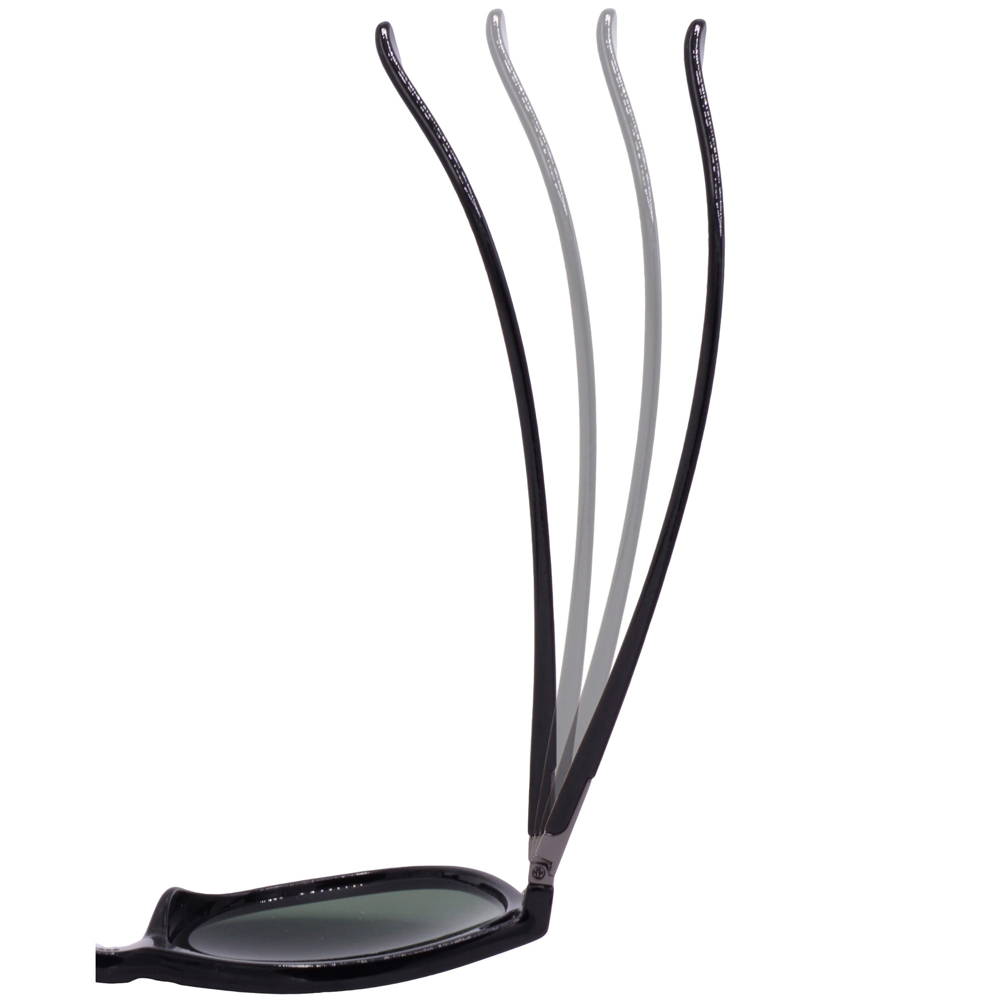 Hrinkar UV Protection Elegant Grey Rectangular Goggles For Men & Women - HRS-BT-03-BK-BK-BK - Image 4