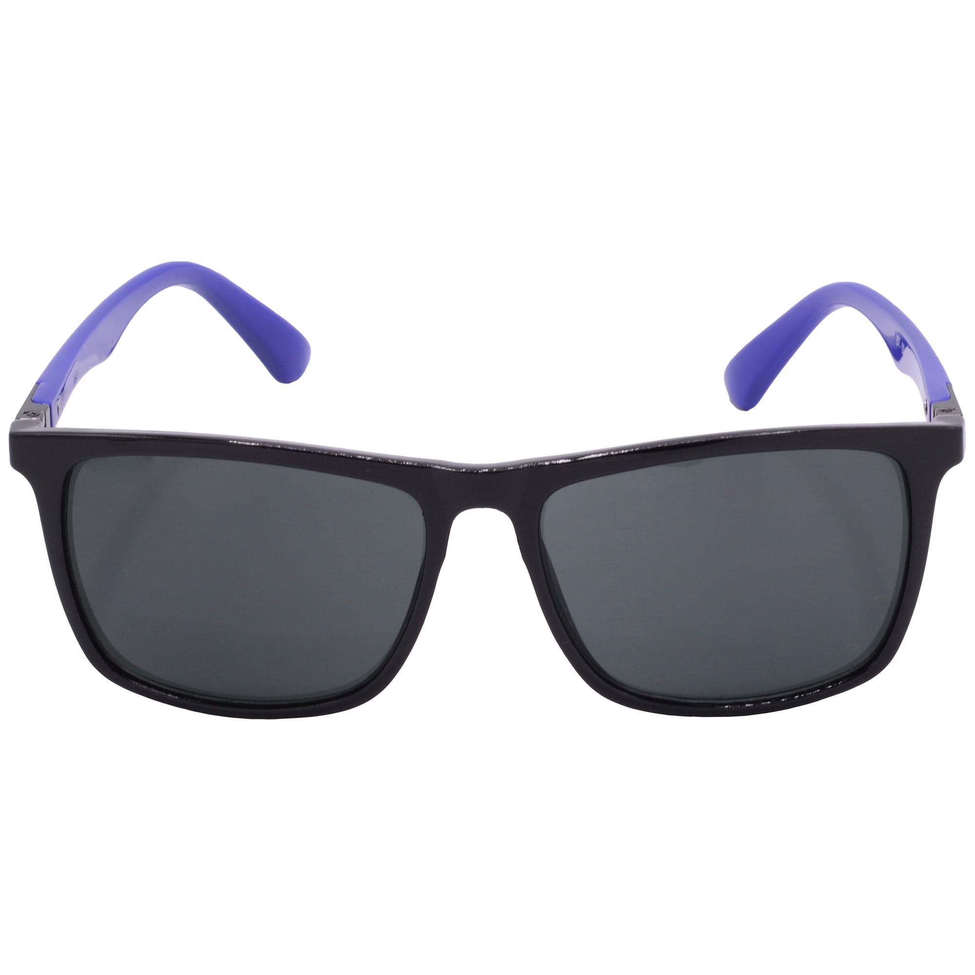 Hrinkar UV Protection Classy Grey Rectangular Sunglasses For Men & Women - HRS-BT-03-BK-BU-BK - Image 2