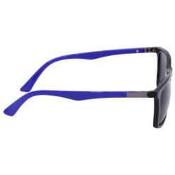 Hrinkar UV Protection Classy Grey Rectangular Sunglasses For Men & Women - HRS-BT-03-BK-BU-BK - Image 3