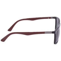 Hrinkar UV Protection Elegant Green Rectangular Sunglasses For Men & Women - HRS-BT-03-BK-BWN-GRN - Image 3