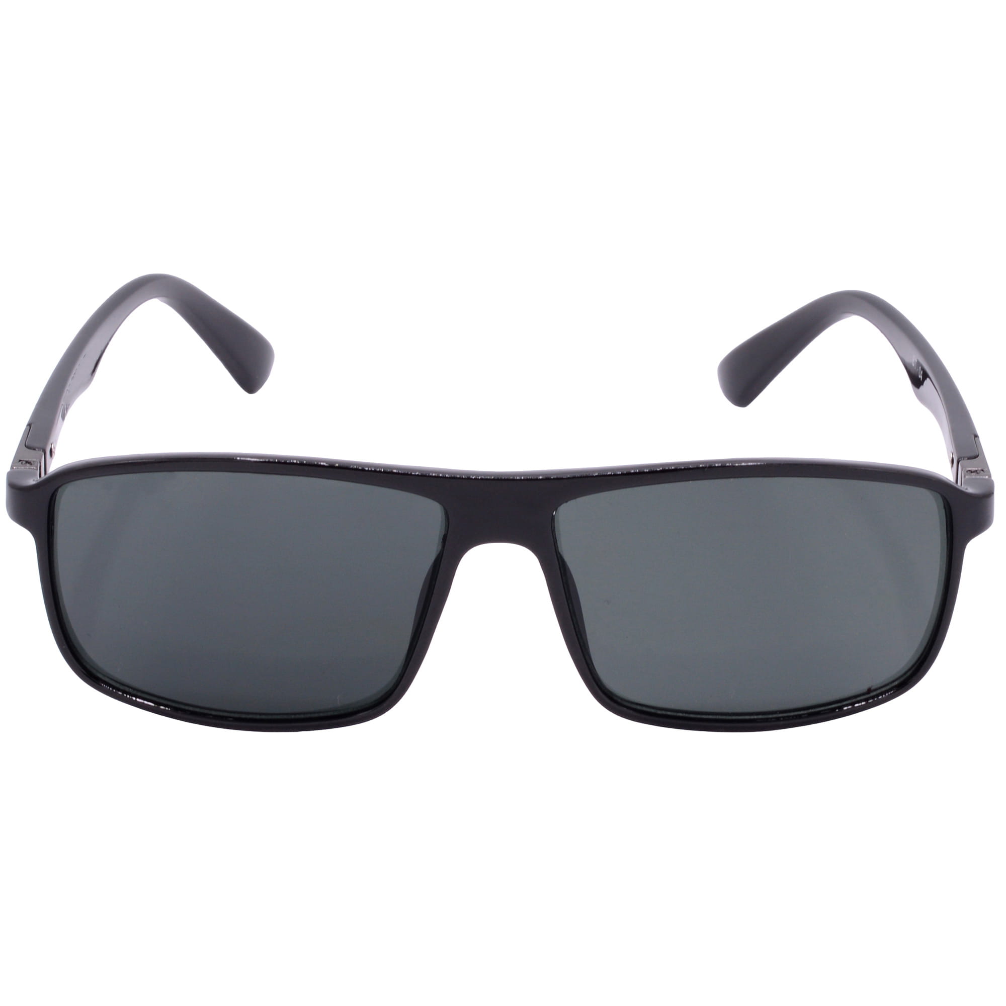 Hrinkar UV Protection Elegant Grey Rectangular Shades For Men & Women - HRS-BT-04-BK-BK-BK - Image 2