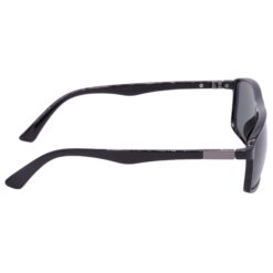 Hrinkar UV Protection Trendy Green Rectangular Sunglasses For Men & Women - HRS-BT-04-BK-BK-GRN - Image 3