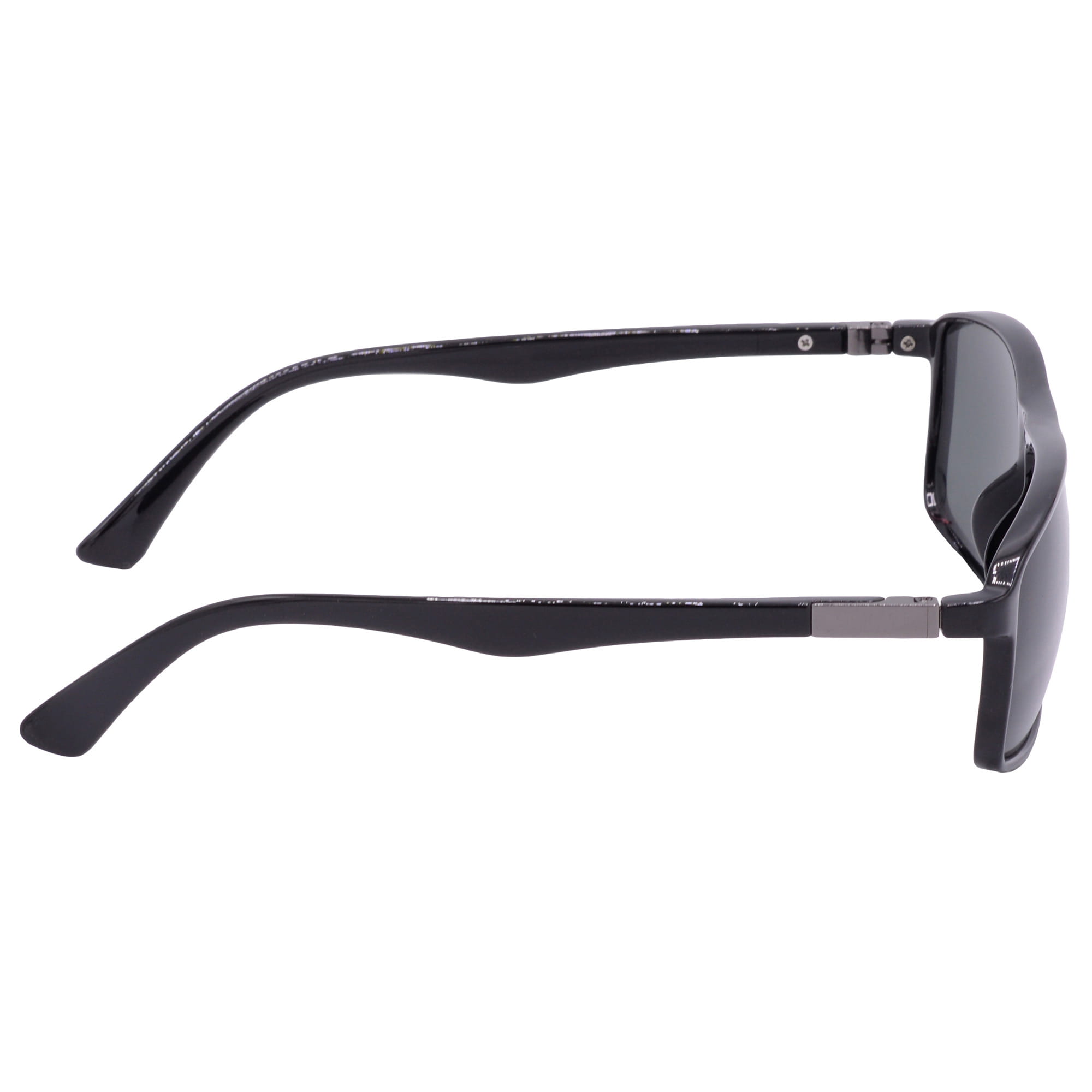 Hrinkar UV Protection Trendy Green Rectangular Sunglasses For Men & Women - HRS-BT-04-BK-BK-GRN - Image 3