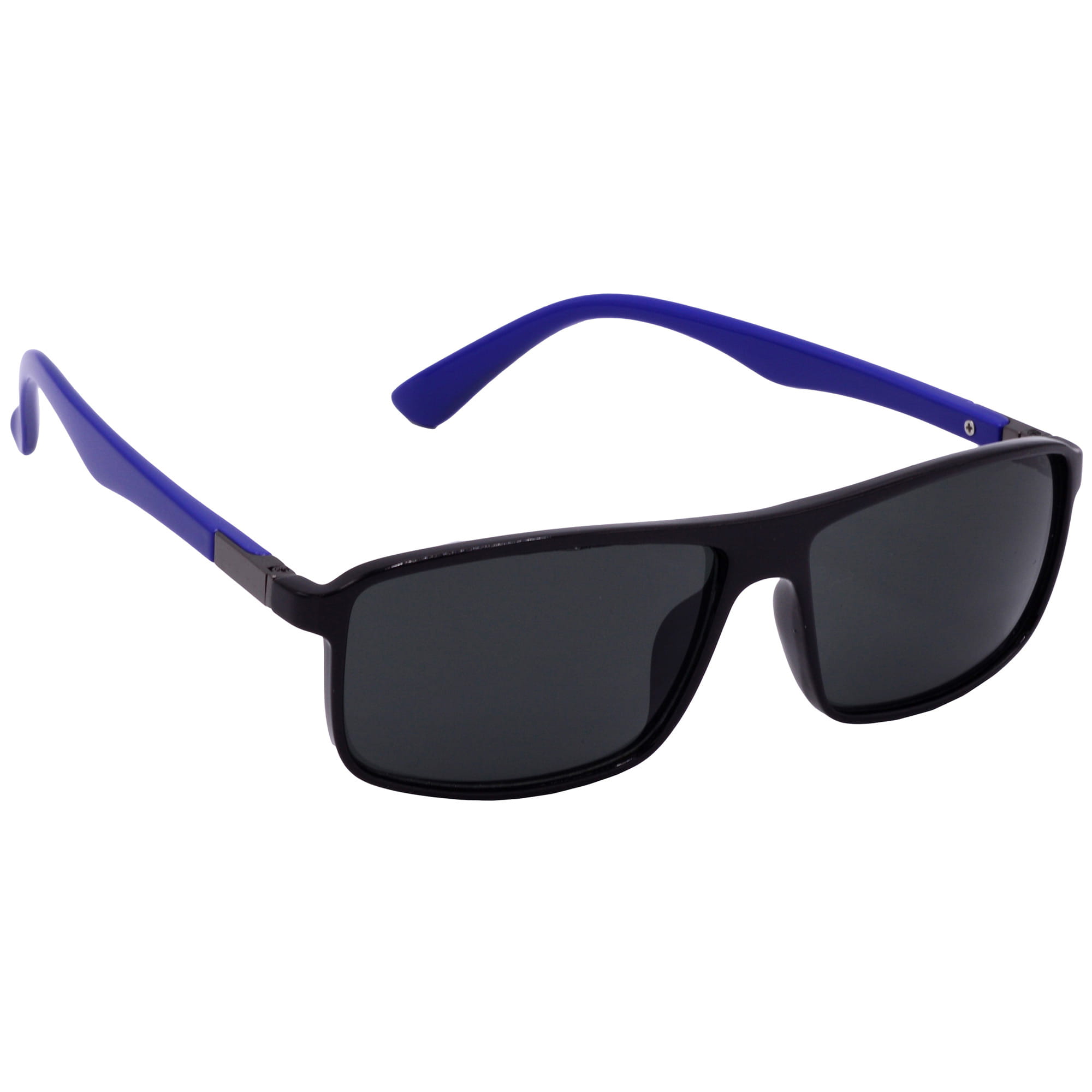 Hrinkar UV Protection Classy Grey Rectangular Goggles For Men & Women - HRS-BT-04-BK-BU-BK