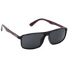 Hrinkar UV Protection Modish Grey Rectangular Sunglasses For Men & Women - HRS-BT-04-BK-BWN-BK