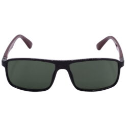 Hrinkar UV Protection Elegant Green Rectangular Goggles For Men & Women - HRS-BT-04-BK-BWN-GRN - Image 2