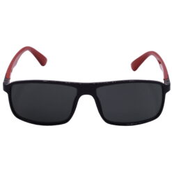 Hrinkar UV Protection Stylish Grey Rectangular Goggles For Men & Women - HRS-BT-04-BK-RD-BK - Image 2