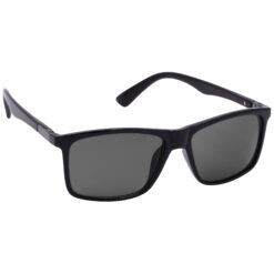 Hrinkar UV Protection Elegant Grey Rectangular Sunglasses For Men & Women - HRS-BT-05-BK-BK-BK