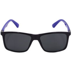 Hrinkar UV Protection Classy Grey Rectangular Shades For Men & Women - HRS-BT-05-BK-BU-BK - Image 2