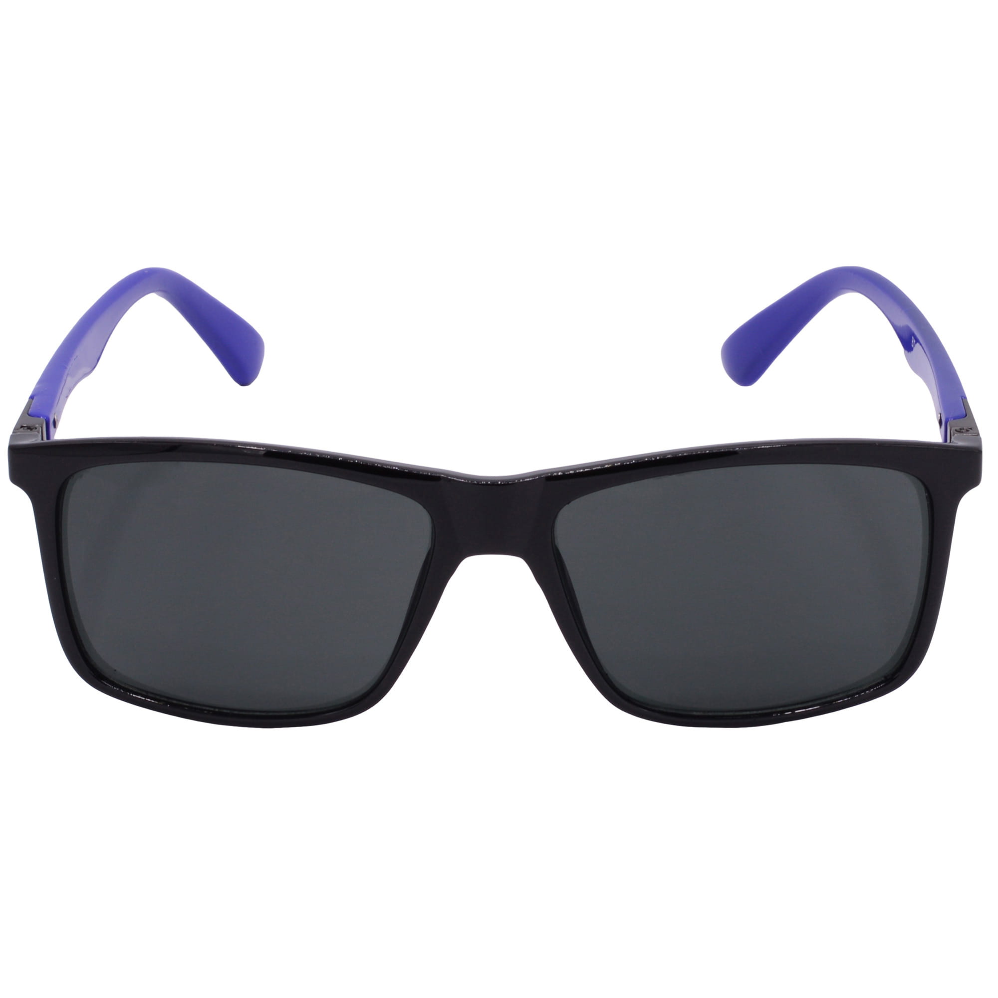 Hrinkar UV Protection Classy Grey Rectangular Shades For Men & Women - HRS-BT-05-BK-BU-BK - Image 2