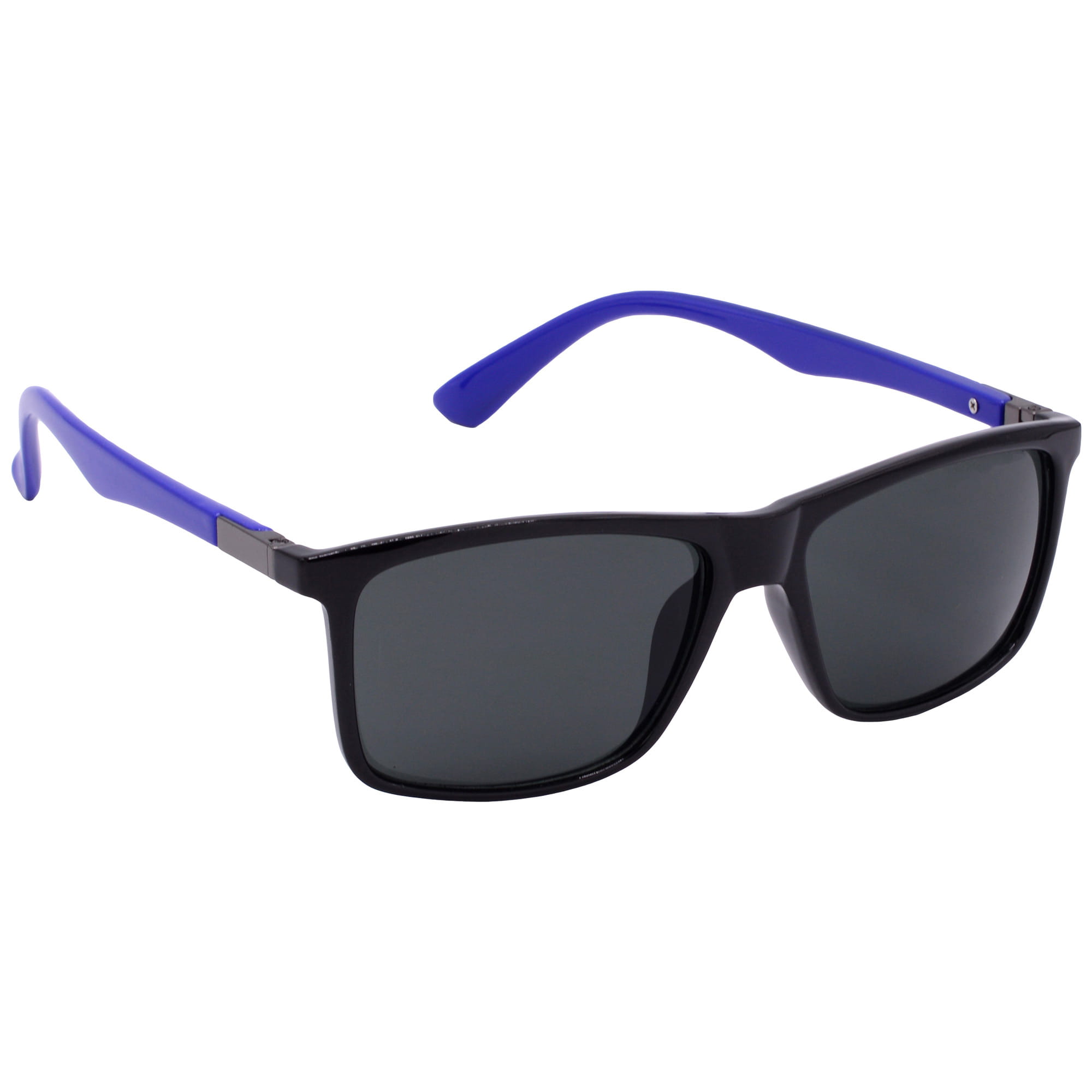 Hrinkar UV Protection Classy Grey Rectangular Shades For Men & Women - HRS-BT-05-BK-BU-BK