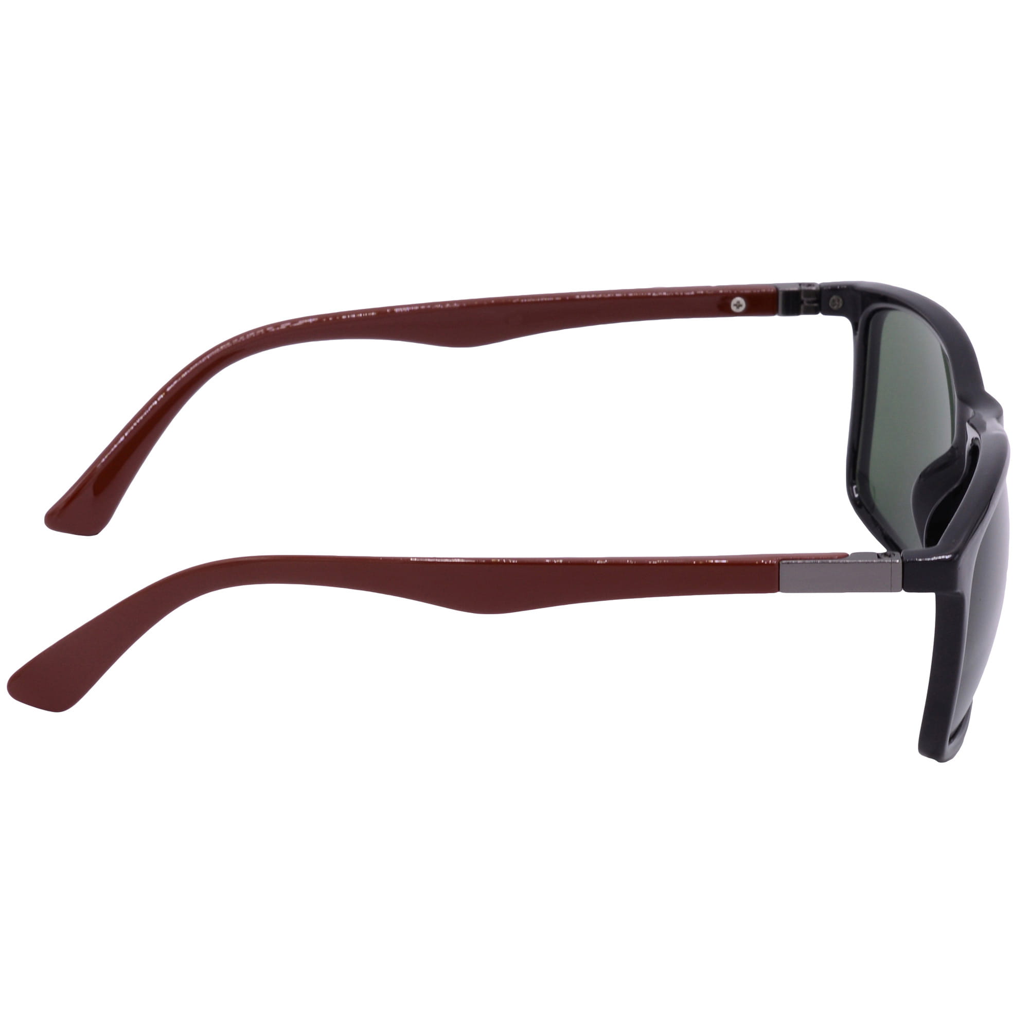 Hrinkar UV Protection Modish Grey Rectangular Goggles For Men & Women - HRS-BT-05-BK-BWN-BK - Image 3