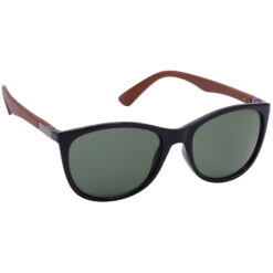 Hrinkar UV Protection Elegant Green Cat-eye Sunglasses For Women - HRS-BT-06-BK-BWN-GRN