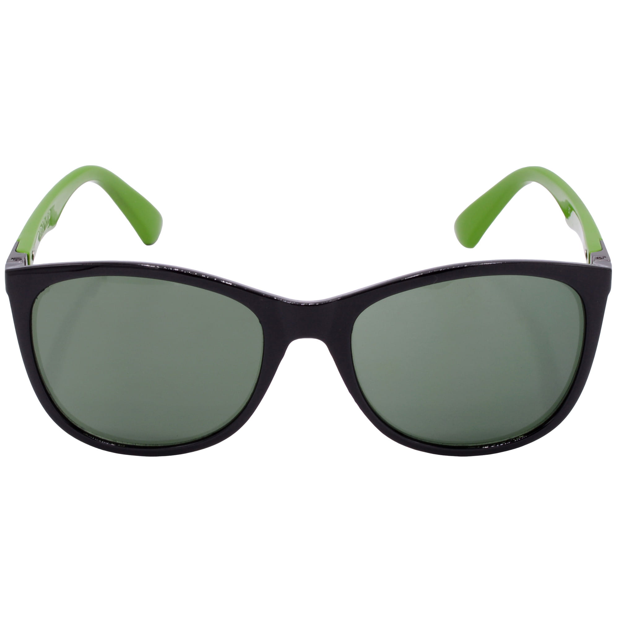 Hrinkar UV Protection Classy Green Cat-eye Shades For Women - HRS-BT-06-BK-GRN-GRN - Image 2