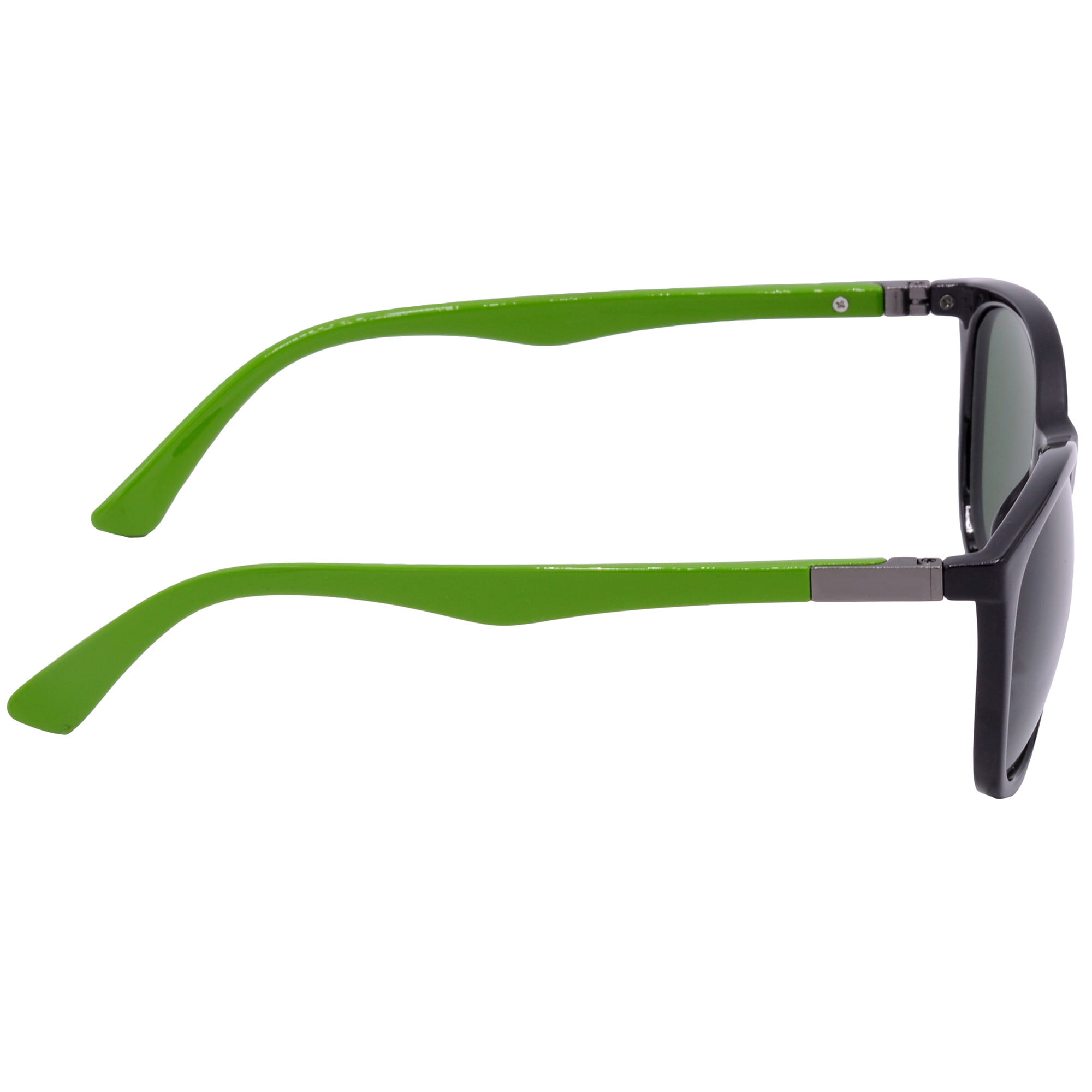 Hrinkar UV Protection Classy Green Cat-eye Shades For Women - HRS-BT-06-BK-GRN-GRN - Image 3