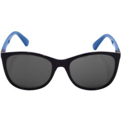 Alternative view of Hrinkar UV Protection Stylish Grey Cat-eye Sunglasses For Women - HRS-BT-06-BK-LBU-BK