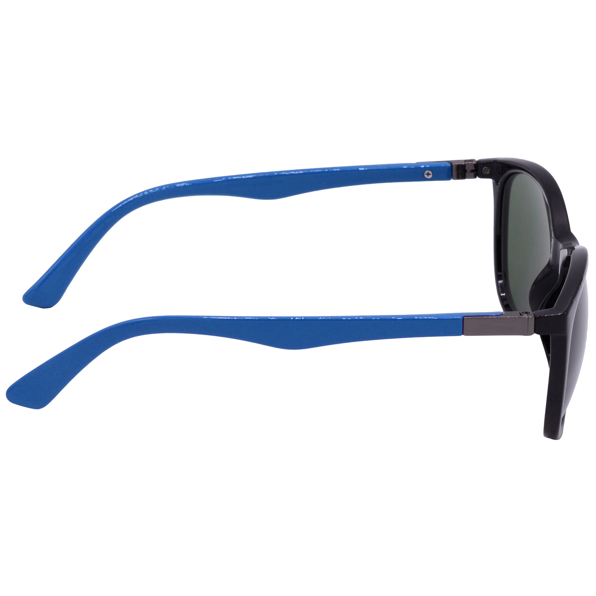 Hrinkar UV Protection Stylish Grey Cat-eye Sunglasses For Women - HRS-BT-06-BK-LBU-BK - Image 3