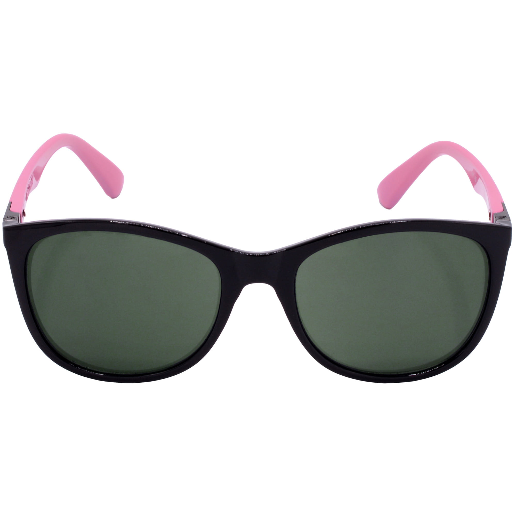 Hrinkar UV Protection Trendy Green Cat-eye Sunglasses For Women - HRS-BT-06-BK-PNK-GRN - Image 2