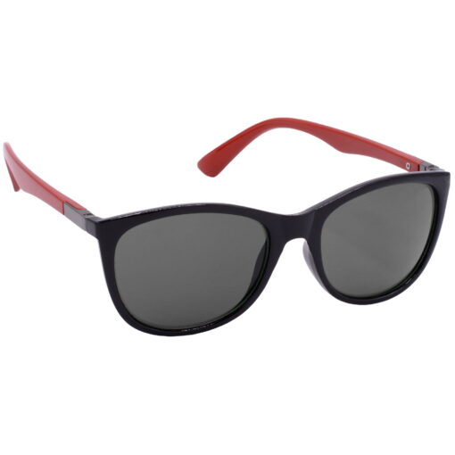 Hrinkar UV Protection Classy Grey Cat-eye Goggles For Women - HRS-BT-06-BK-RD-BK