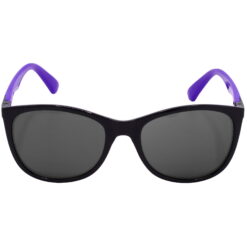 Hrinkar UV Protection Modish Grey Cat-eye Sunglasses For Women - HRS-BT-06-BK-VLT-BK - Image 2
