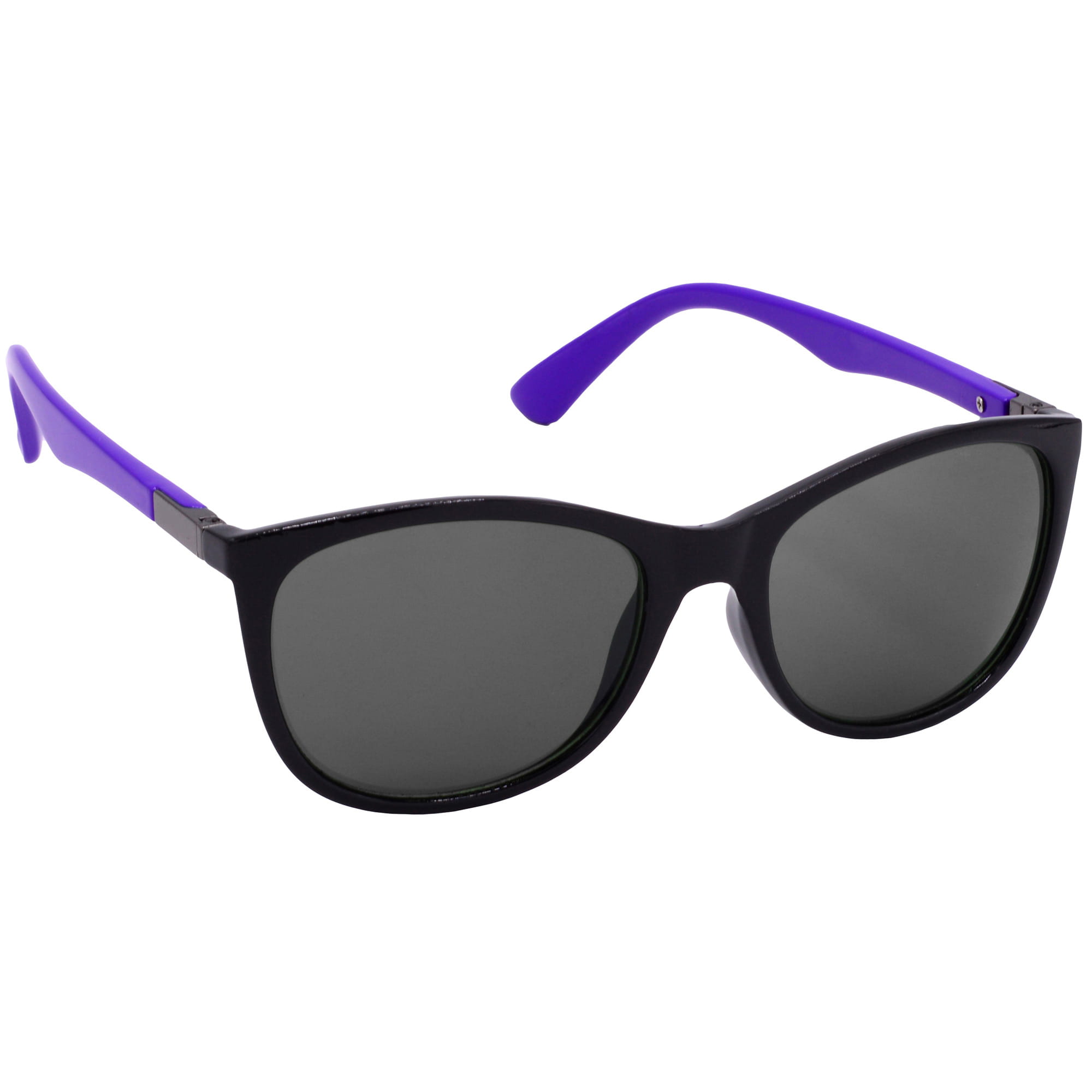 Hrinkar UV Protection Modish Grey Cat-eye Sunglasses For Women - HRS-BT-06-BK-VLT-BK