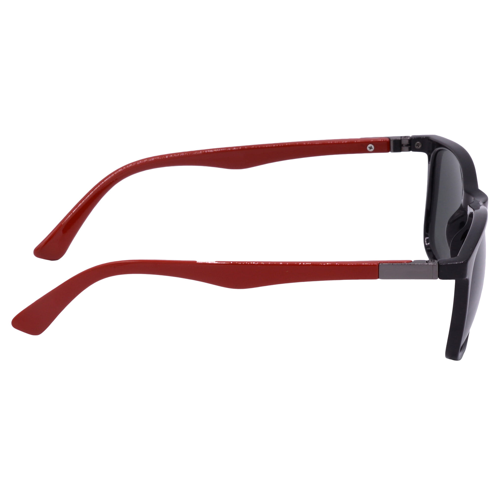 Hrinkar UV Protection Modish Grey Rectangular Goggles For Men & Women - HRS-BT-07-BK-RD-BK - Image 3