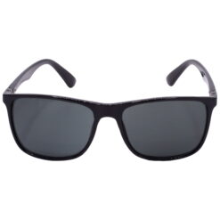 Alternative view of Hrinkar UV Protection Trendy Grey Rectangular Sunglasses For Men & Women - HRS-BT-08-BK-BK-BK