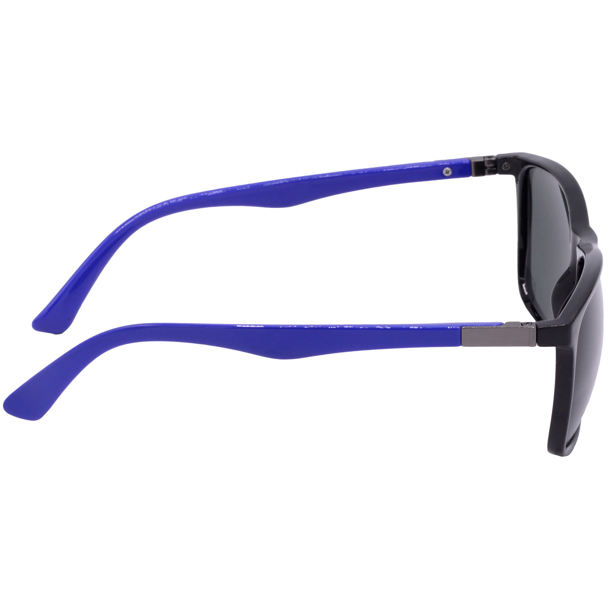 Hrinkar UV Protection Stylish Grey Rectangular Shades For Men & Women - HRS-BT-08-BK-BU-BK - Image 3