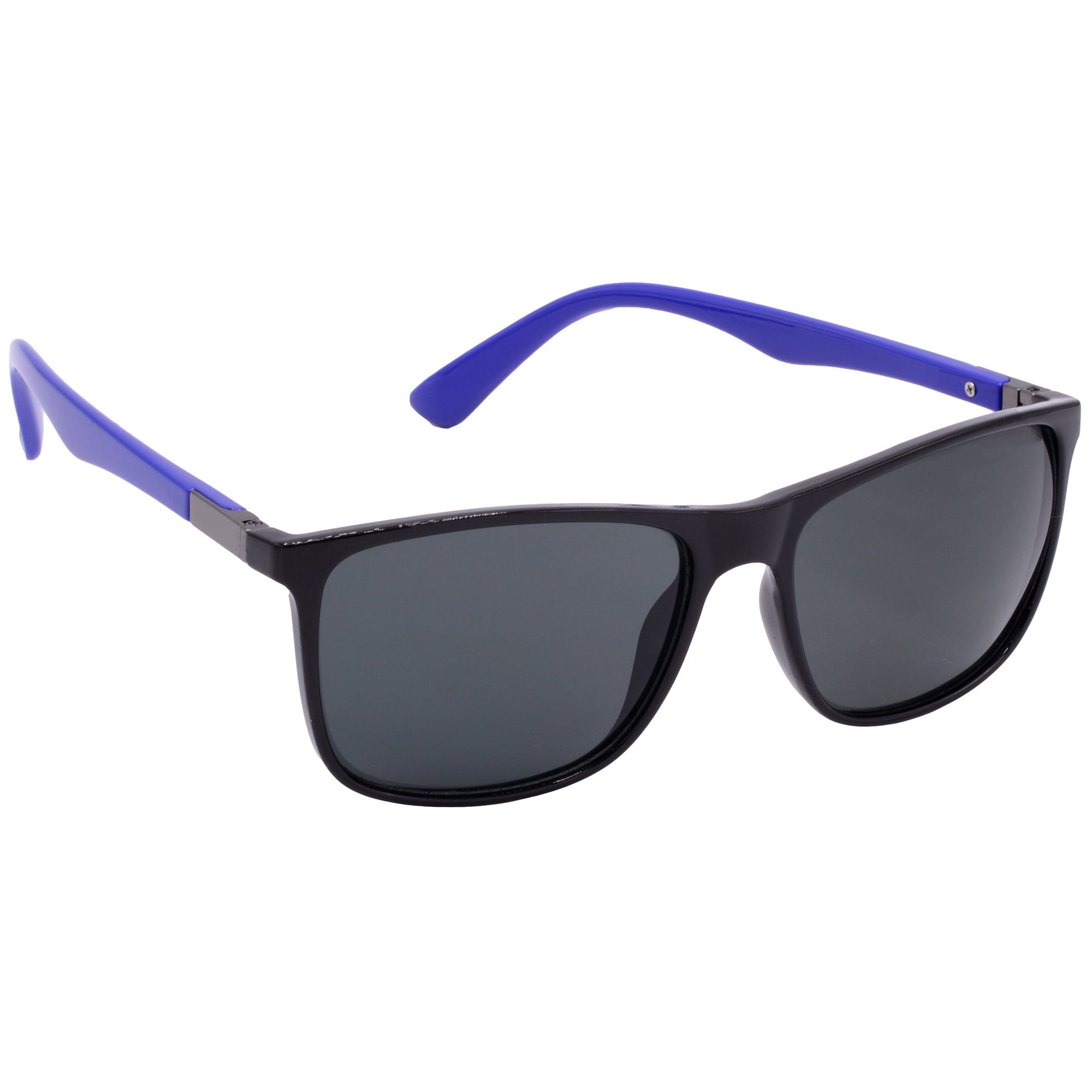 Hrinkar UV Protection Stylish Grey Rectangular Shades For Men & Women - HRS-BT-08-BK-BU-BK