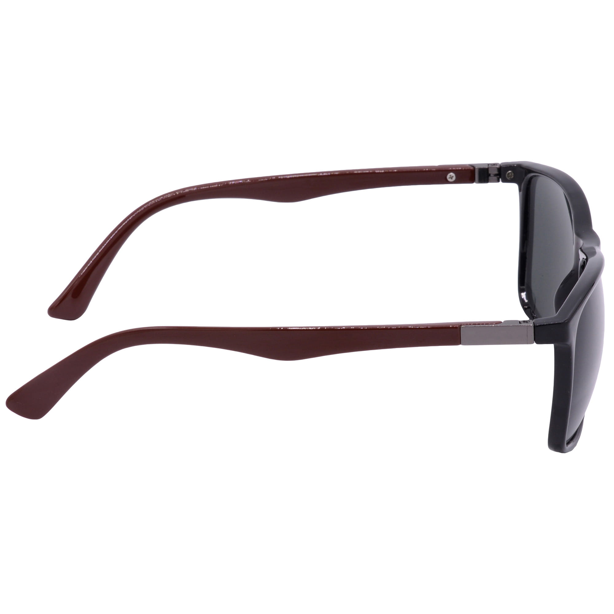 Hrinkar UV Protection Trendy Green Rectangular Shades For Men & Women - HRS-BT-08-BK-BWN-GRN - Image 3