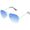 Hrinkar Gradient & UV Protection Modish Blue Pilot Goggles For Men & Women - HRS02