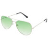 Hrinkar Gradient & UV Protection Stylish Green Pilot Shades For Men & Women - HRS07