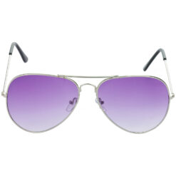 Alternative view of Hrinkar Gradient & UV Protection Modish Violet Pilot Sunglasses For Men & Women - HRS08