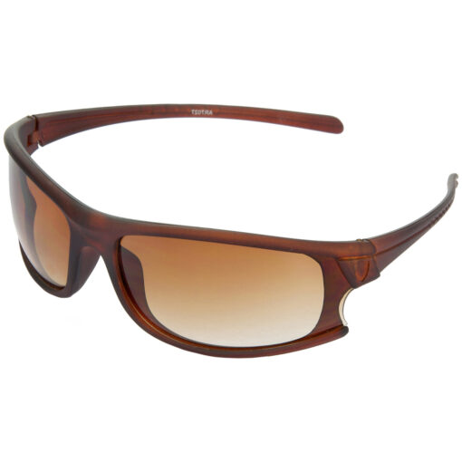 Hrinkar Gradient & UV Protection Stylish Brown Sports Goggles For Men - HRS102