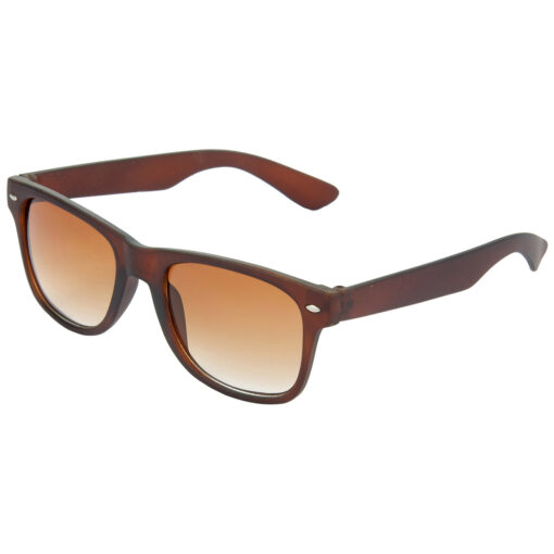Hrinkar Gradient & UV Protection Classy Brown Rectangular Goggles For Men & Women - HRS19
