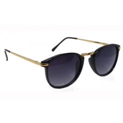 Hrinkar Gradient & UV Protection Classy Grey Round Sunglasses For Men & Women - HRS236