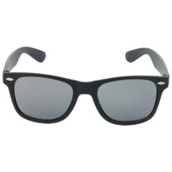 Alternative view of Hrinkar UV Protection Elegant Black Rectangular Sunglasses For Men & Women - HRS24