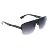Hrinkar Gradient & UV Protection Classy Grey Rectangular Goggles For Men & Women - HRS258