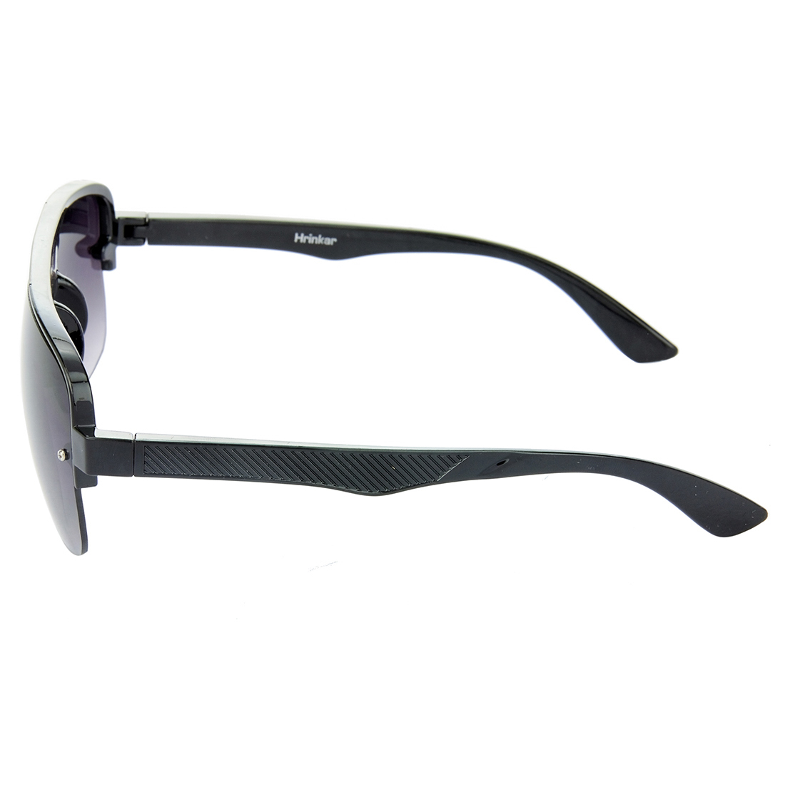 Hrinkar Gradient & UV Protection Classy Grey Rectangular Goggles For Men & Women - HRS258 - Image 3