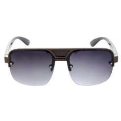 Alternative view of Hrinkar Gradient & UV Protection Stylish Black Rectangular Shades For Men & Women - HRS259