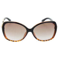 Alternative view of Hrinkar Gradient & UV Protection Stylish Brown Over-sized Goggles For Women - HRS265